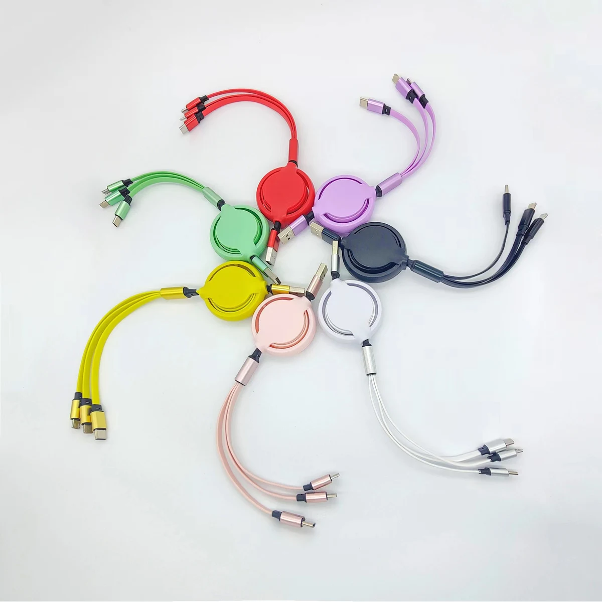 3 in 1 Retractable Cable 1