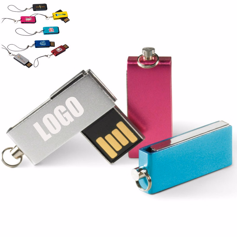 Aluminum Swivel USB Flash Drive (16GB)