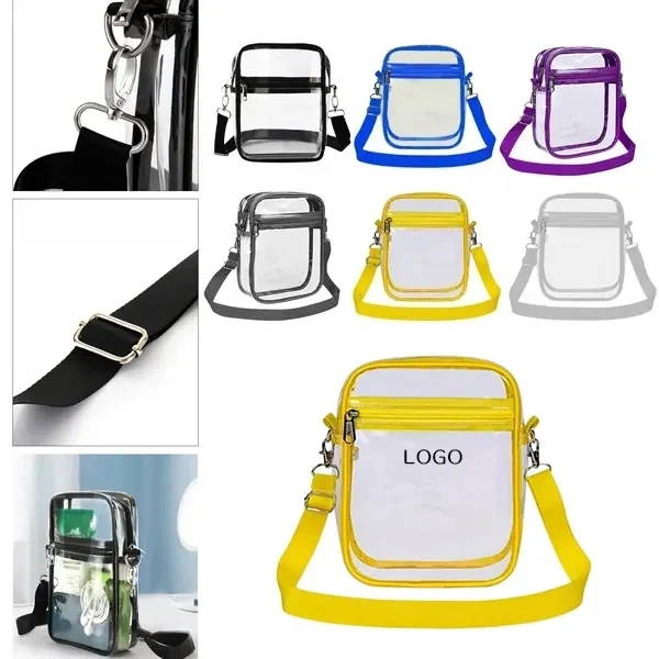 Clear Crossbody Phone Pouch 1