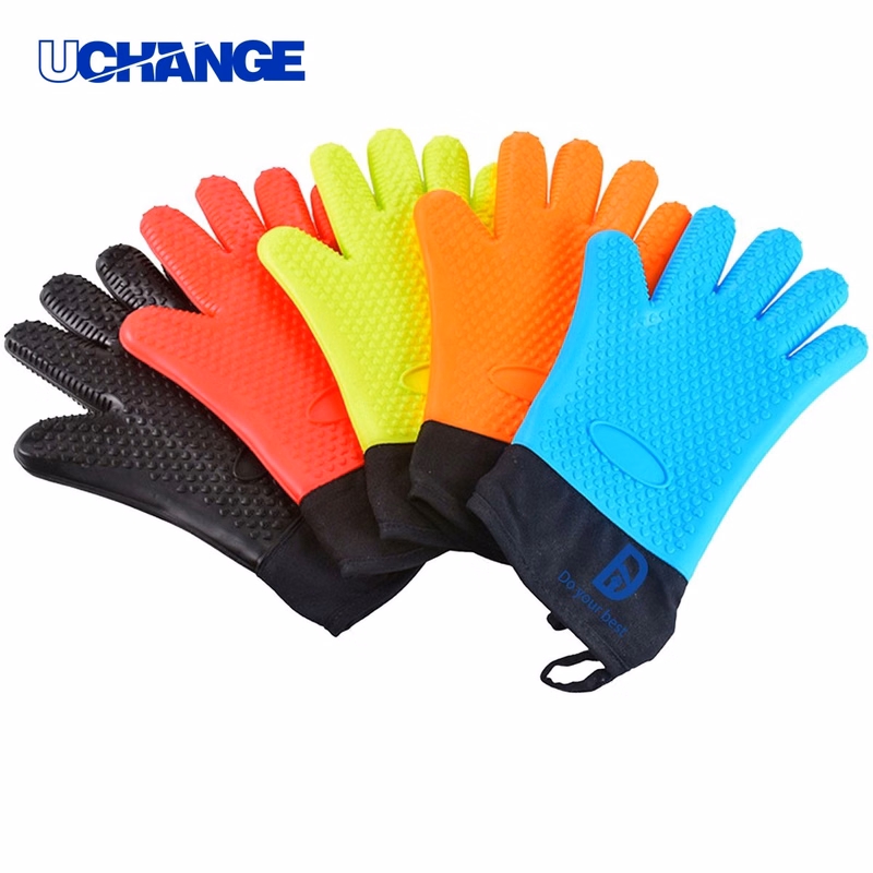 Cooking Heat Resistant Glove with Hanging Loop