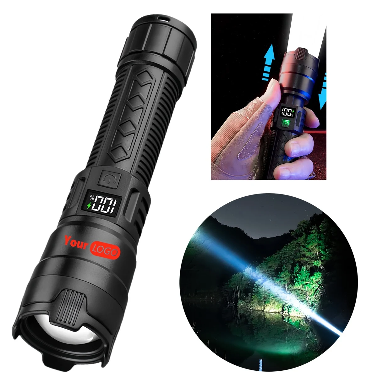 Outdoor Emergency High-brightness Flashlight 1