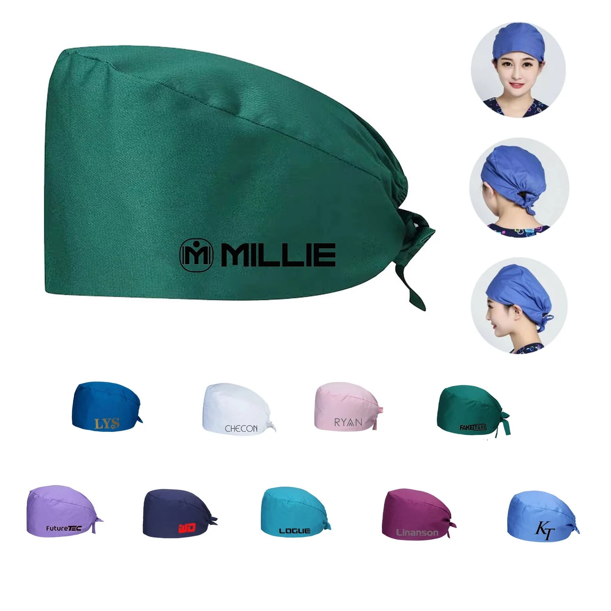 Blend Adjustable Nurse Cap 1