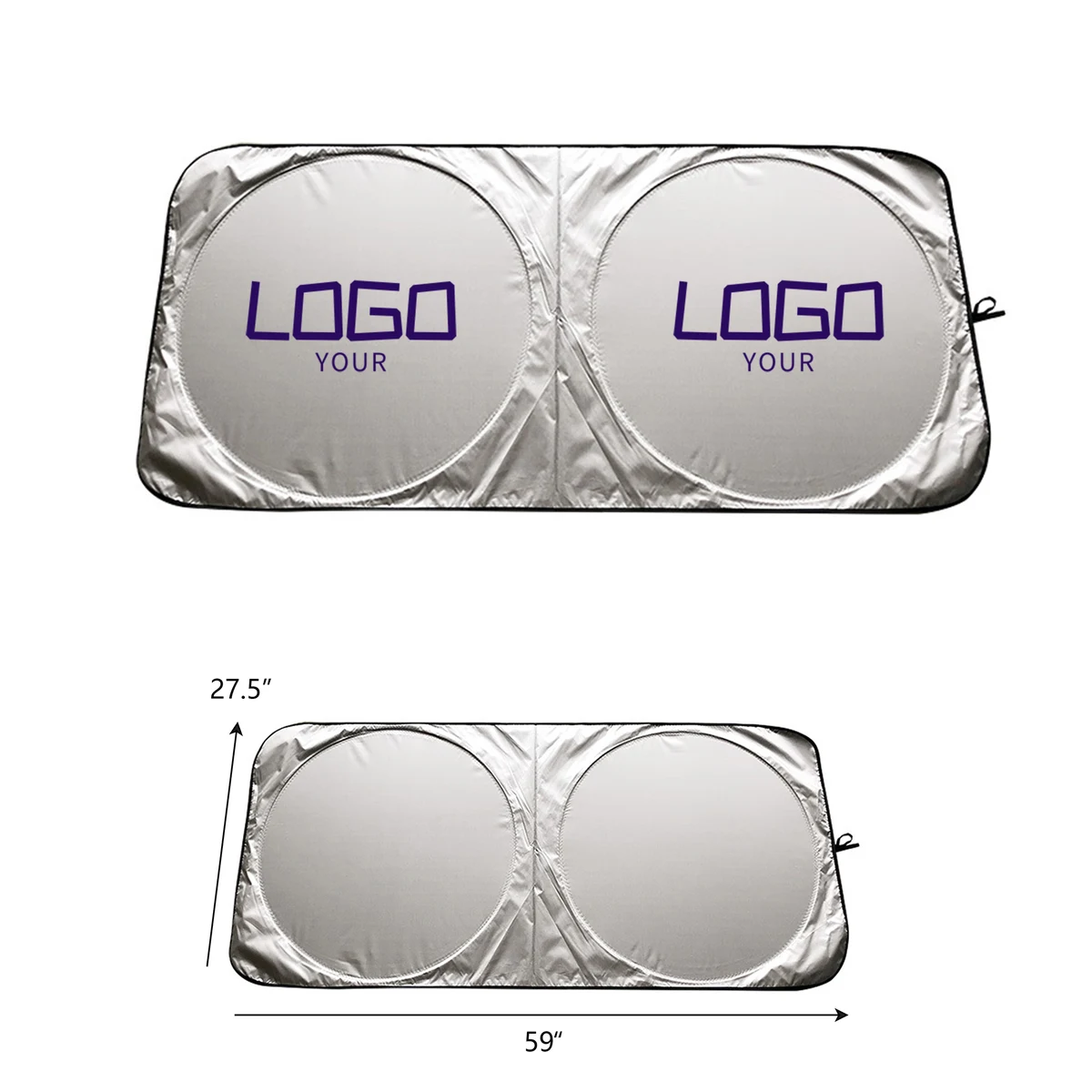 Collapsible Car Windshield Sun Shield 1