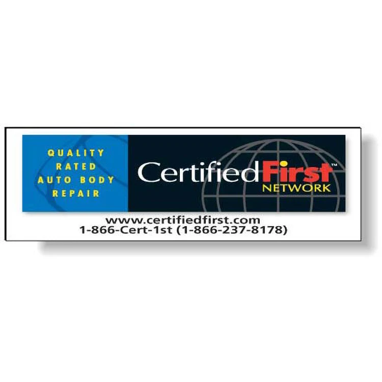 Custom Full Colour Magnetic Vehicle Signs 5.5"x17.5", Long Term Outdoor Use 1