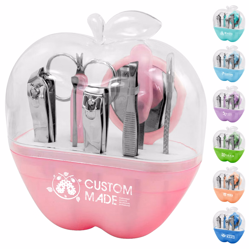 9-In-1 Apple Shaped Nail Care Set
