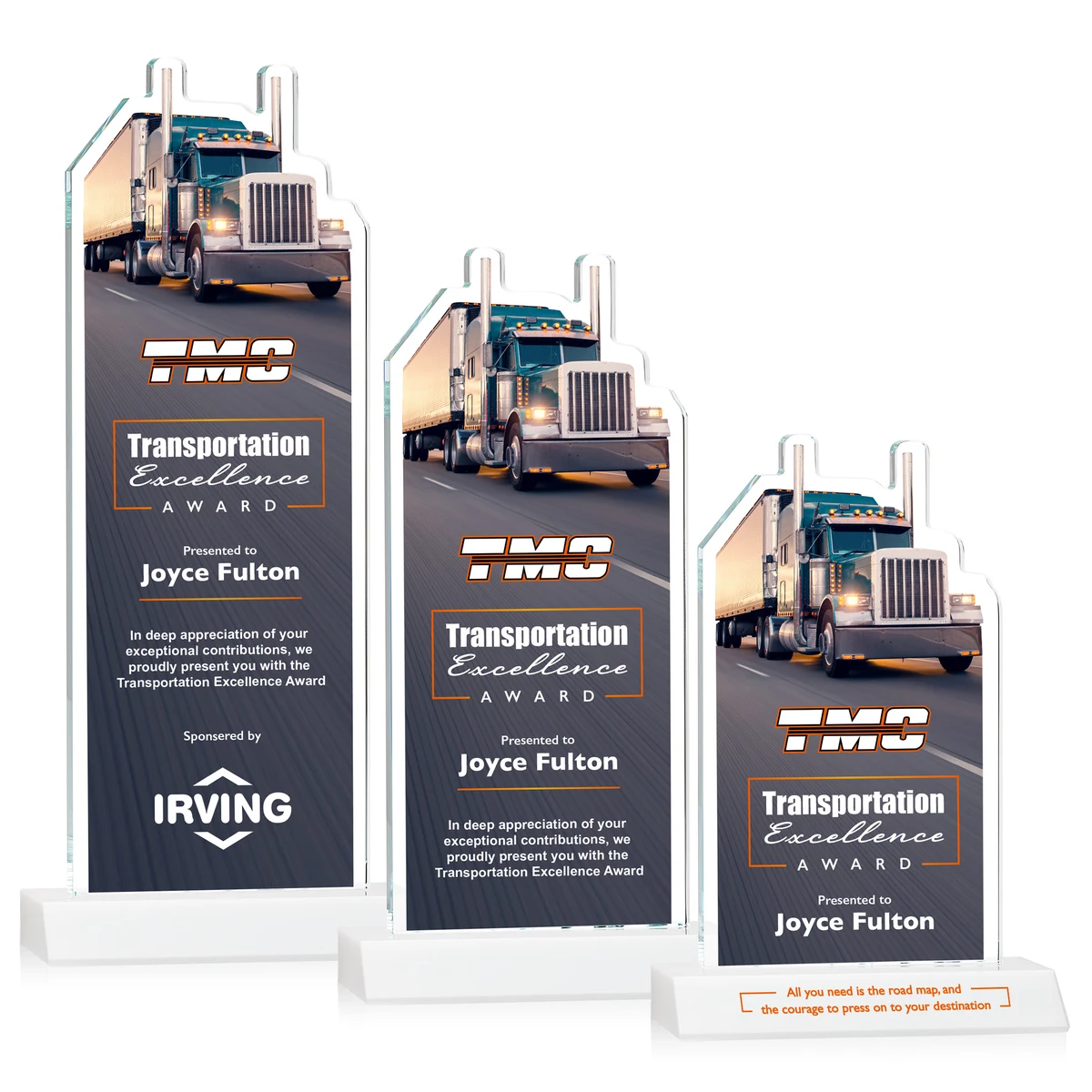 Longhaul VividPrint™ Award - White 1