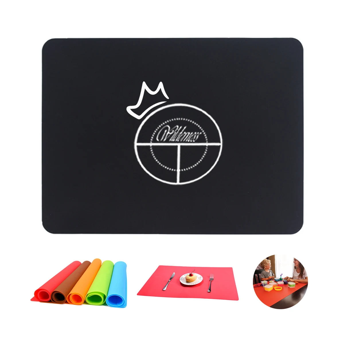 Large Silicone Table Mats 1