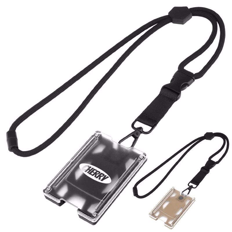 Adjustable Lanyard Badge Holder