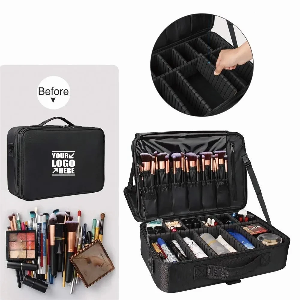 Large Capacity Makeup Case Cosmetic Organizer 1