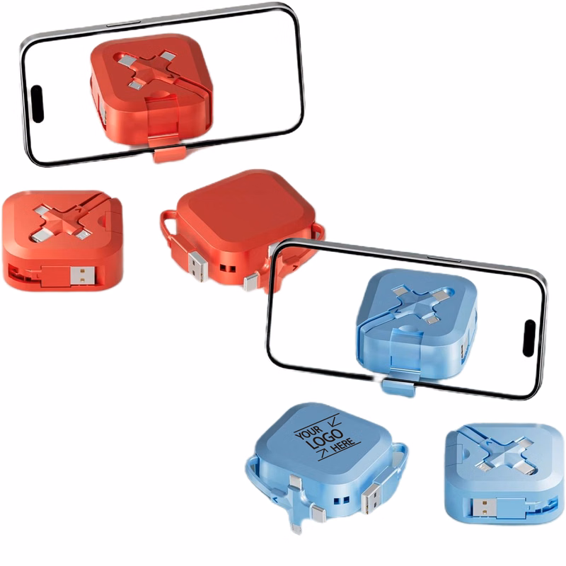 Square Stand Phone Harging Cable