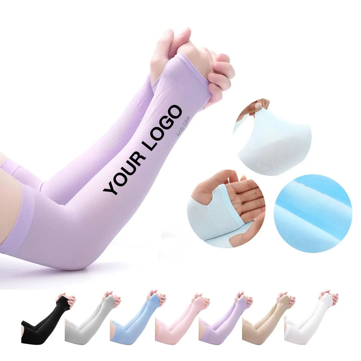Outdoor Cooling Sleeves with Logo Print 1