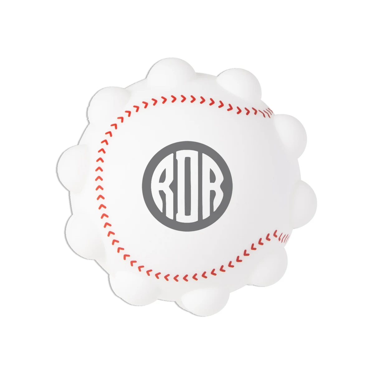 Baseball Shape Push Pop Fidget Sensory Toy 1
