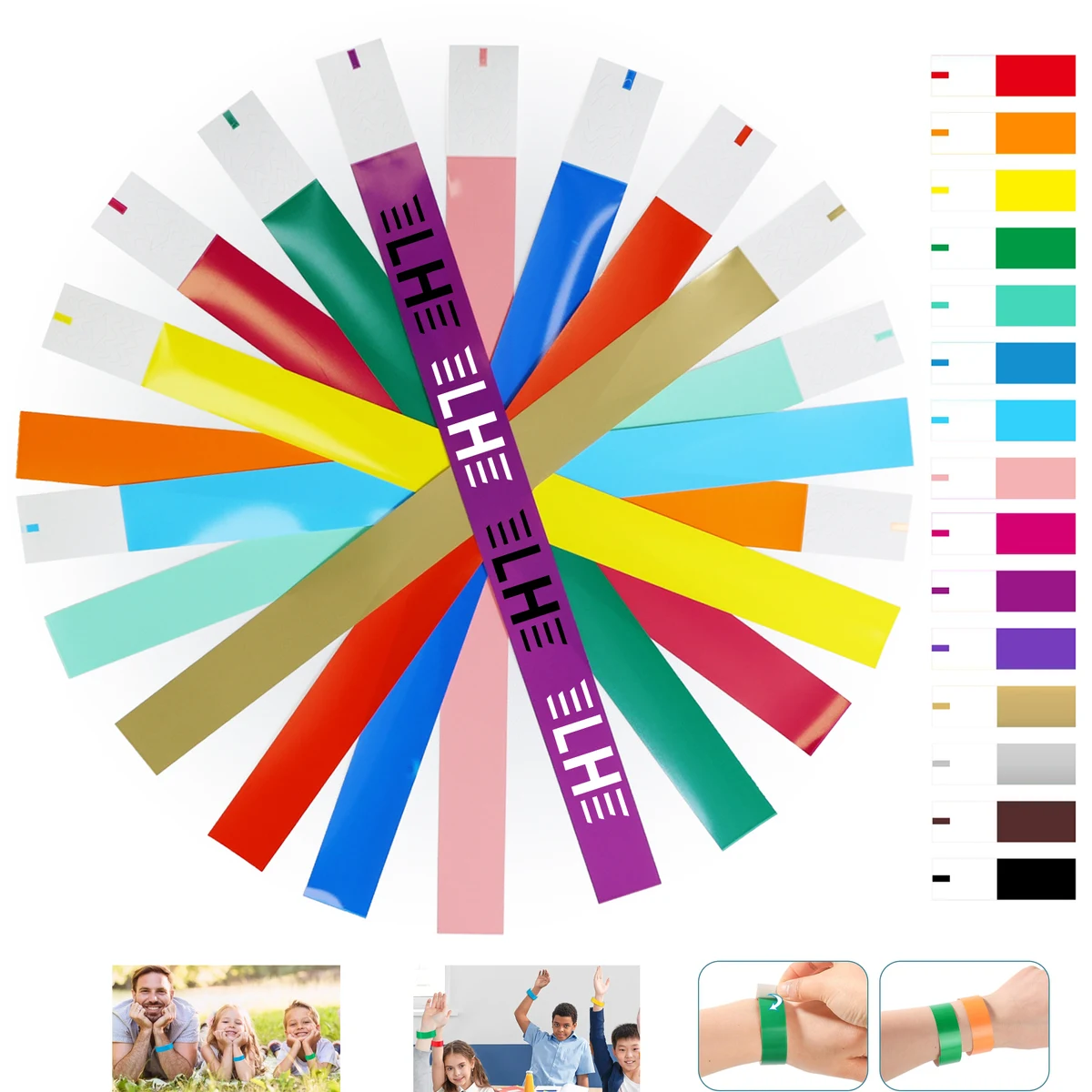Paper Bracelets Waterproof 1