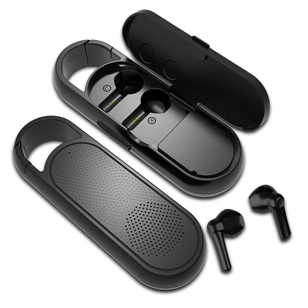 57th Street 2-in-1, Bluetooth Earbuds and Speaker 1