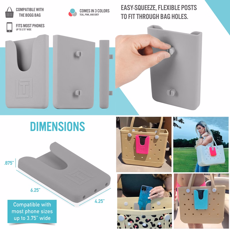 Phone Holder Compatible with Bogg Bag