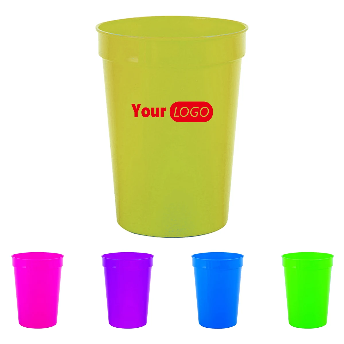Pp Food Grade Sports Stadium Wide Mouth Cup 1