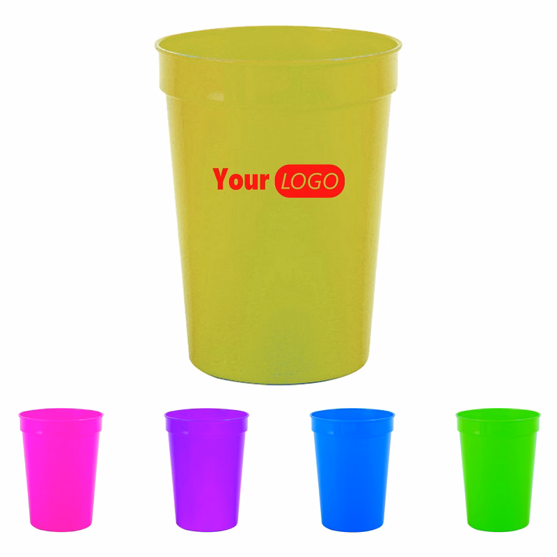 Pp Food Grade Sports Stadium Wide Mouth Cup