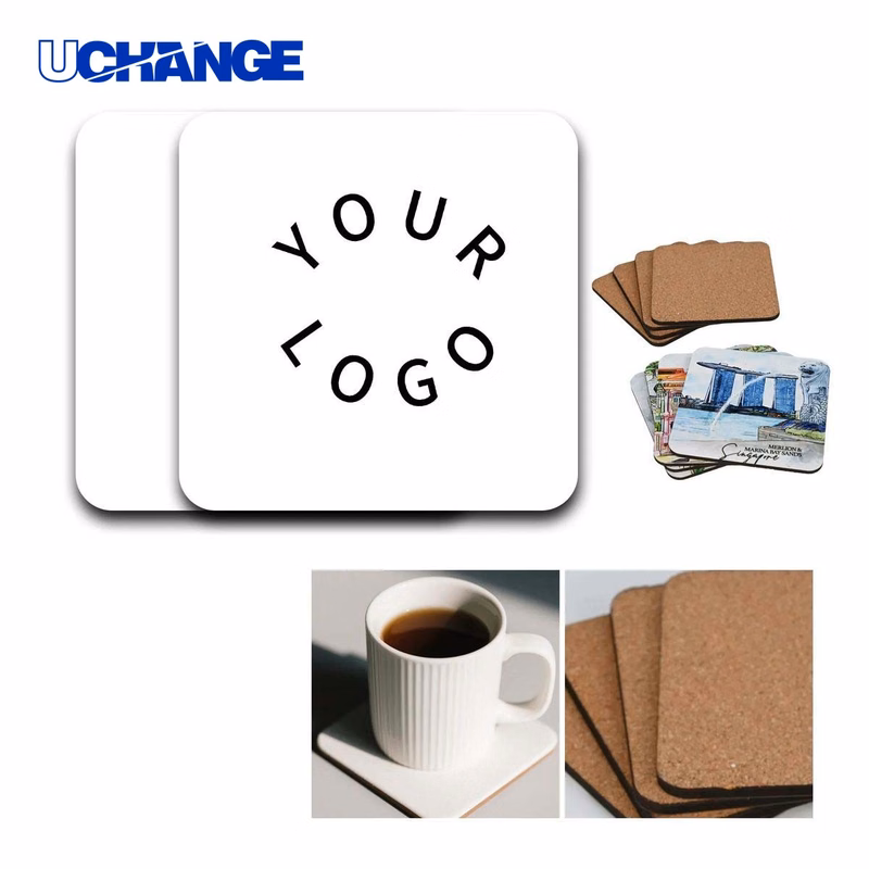 Cork Drink Coaster Square for Protecting Furniture