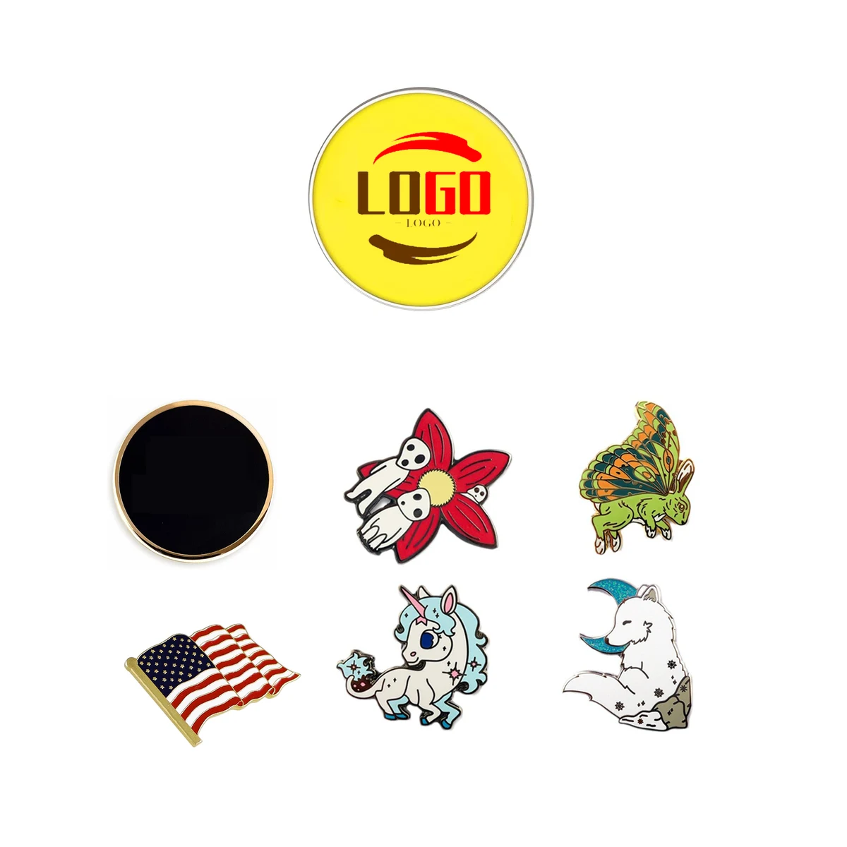 1.38" Custom Lapel Pin 1