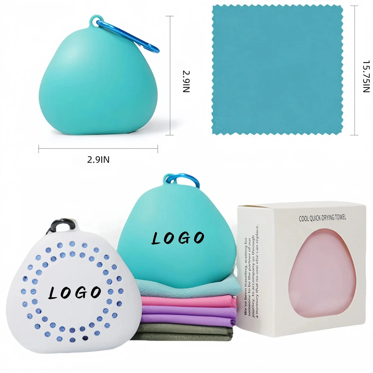 Portable Quick-Drying Towel Set 1