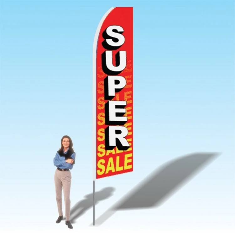15FT Super Sale Advertising Banner Flag 1