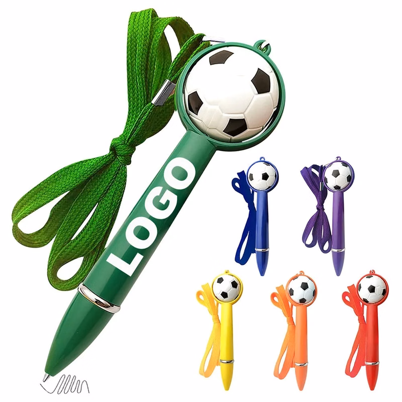 Scooer Ballpoint pen with a lanyard