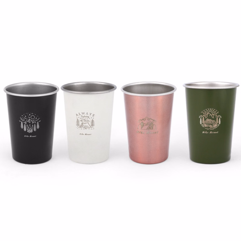 12oz Stainless Steel Drink Cup