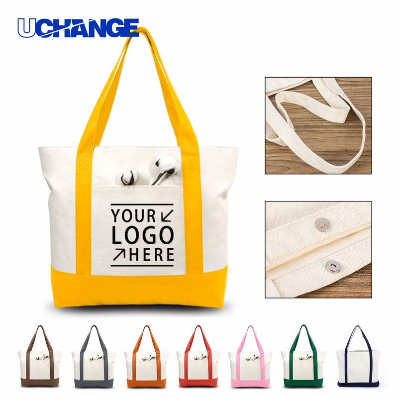 Classic Cotton Canvas Tote Bag