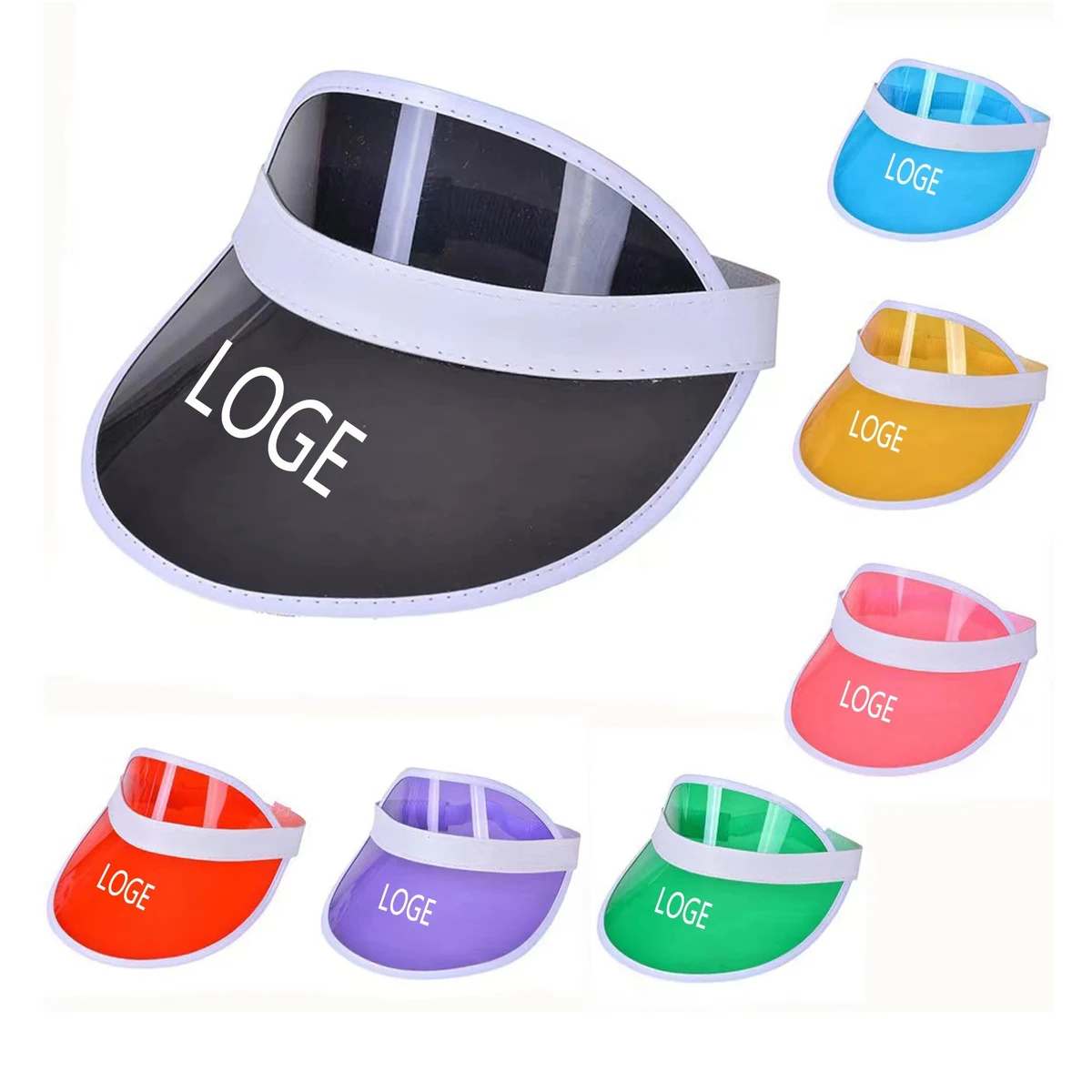 Clear PVC Sun Visor MOQ 100 1