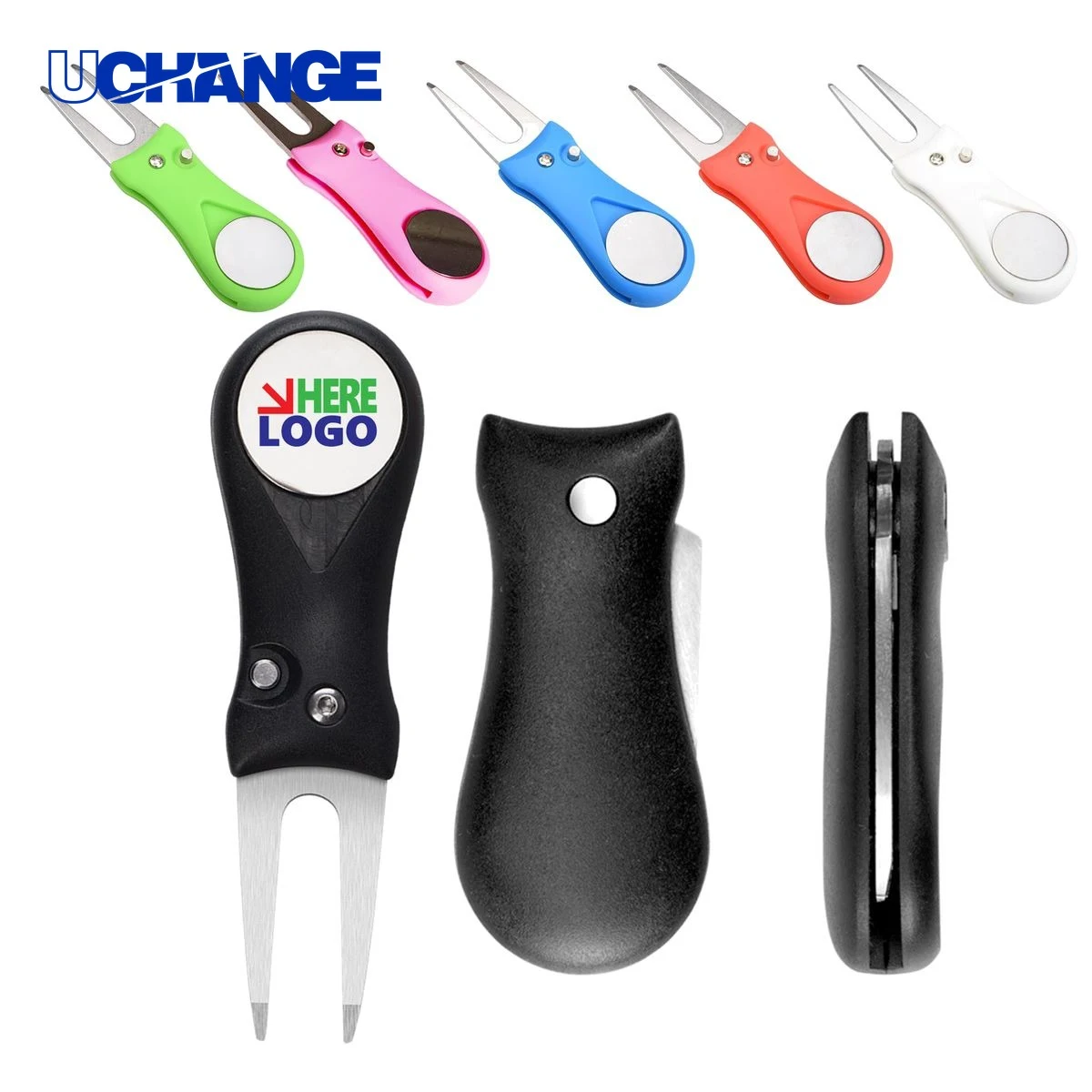 Pop Up Stainless Steel Golf Fork for Repair 1