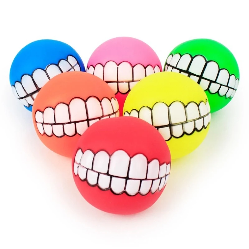 Teeth Balls Dog Squeaky Toys 1