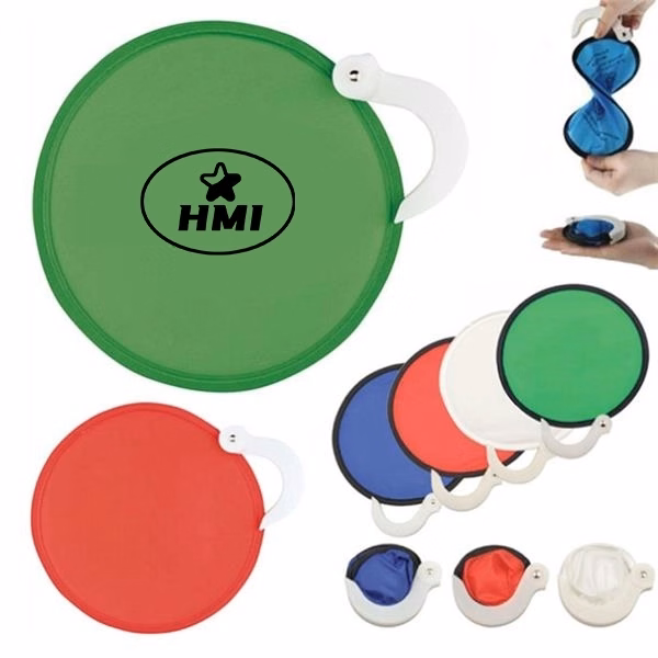 Custom Foldable Flying Disc Fans