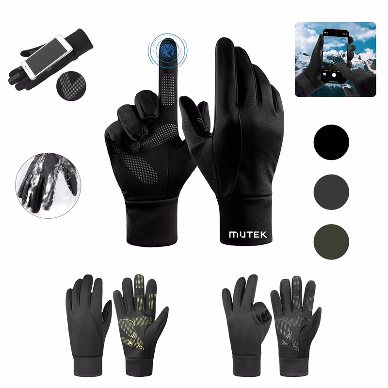Winter Gloves Touch Screen Water Resistant Windproof Thermal