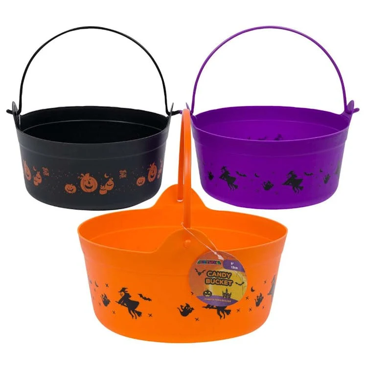 Halloween Buckets 5" - Assorted 1
