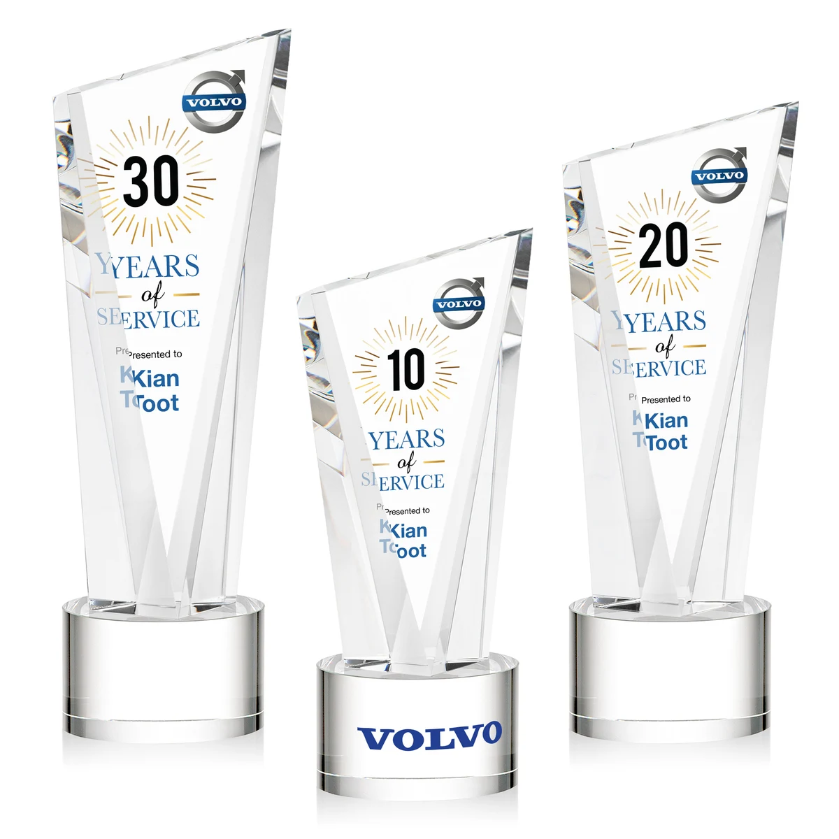 Plymouth VividPrint™ Award on Marvel Base - Clear 1