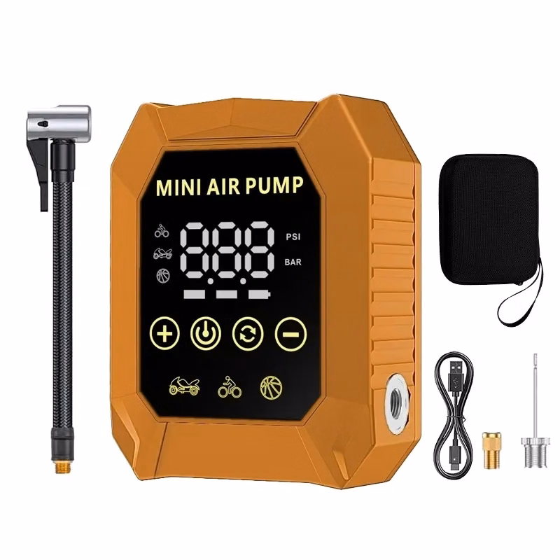 150 PSI Portable Mini Air Pump with LED Light