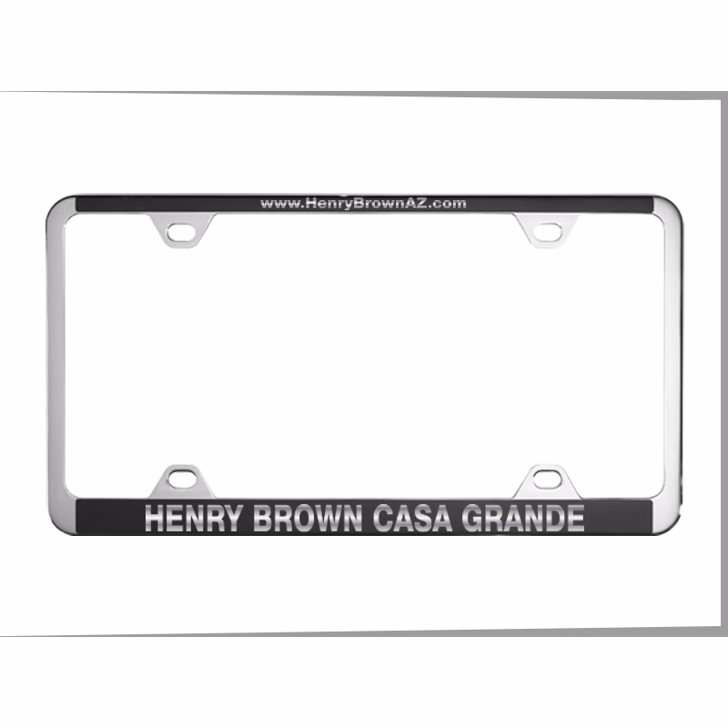 Chrome Plated License Frame