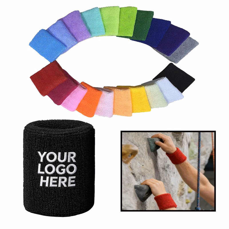 Quick Dry Sweat Wicking Wrist Support For Outdoor Sports