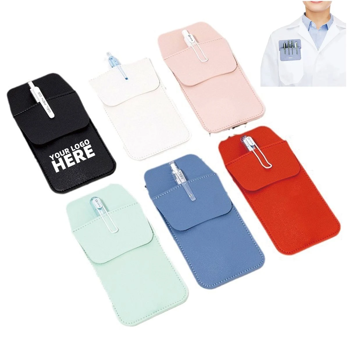 Candy Color Slip Pocket Pencil Case 1