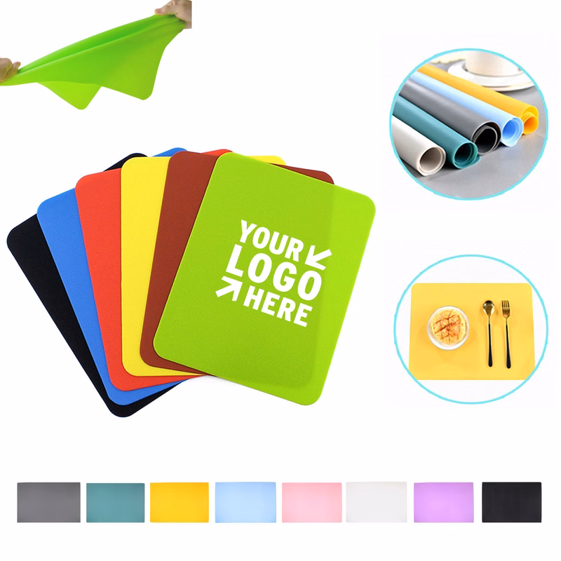 Non-Slip Silicone Placemats Desk Mat