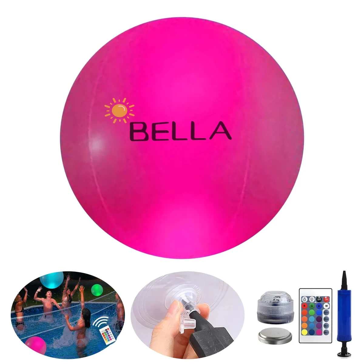 16" LED Beach Ball 1