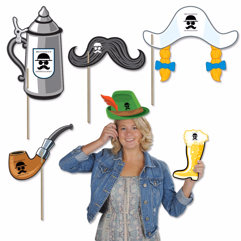 Oktoberfest Custom Printed Photo Fun Signs