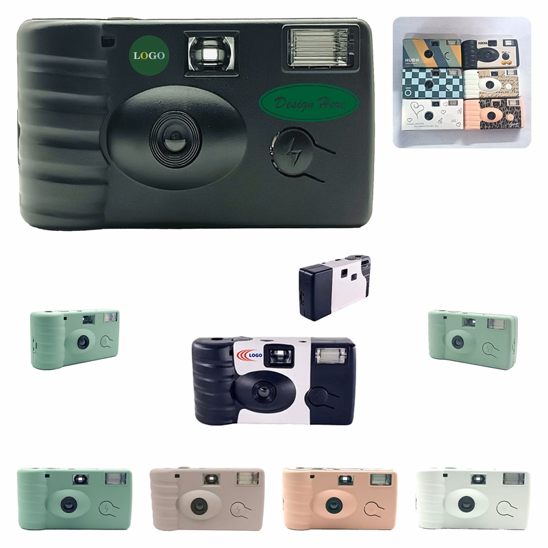MOQ 30pcs Simple Point-and-Shoot Film Camera(12 Exposures)