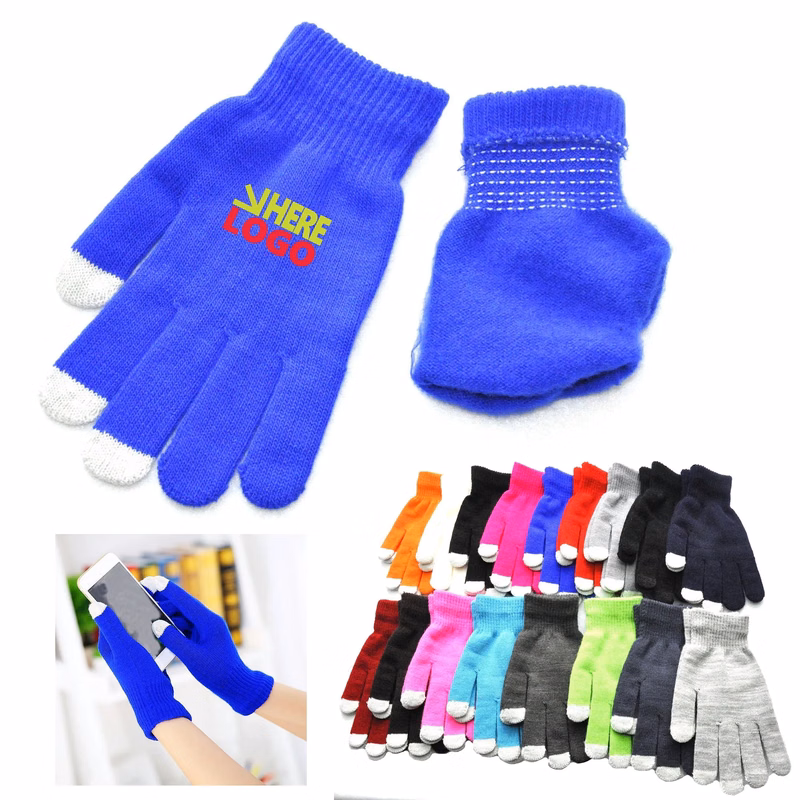 Winter Touchscreen Knitted Gloves