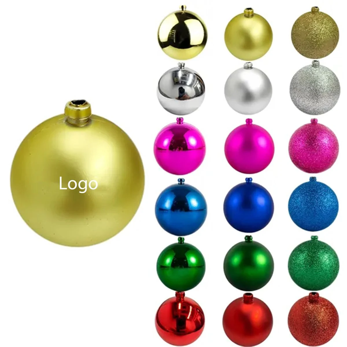 Christmas Balls Ornaments Plating Tree Hanging Ornaments 1