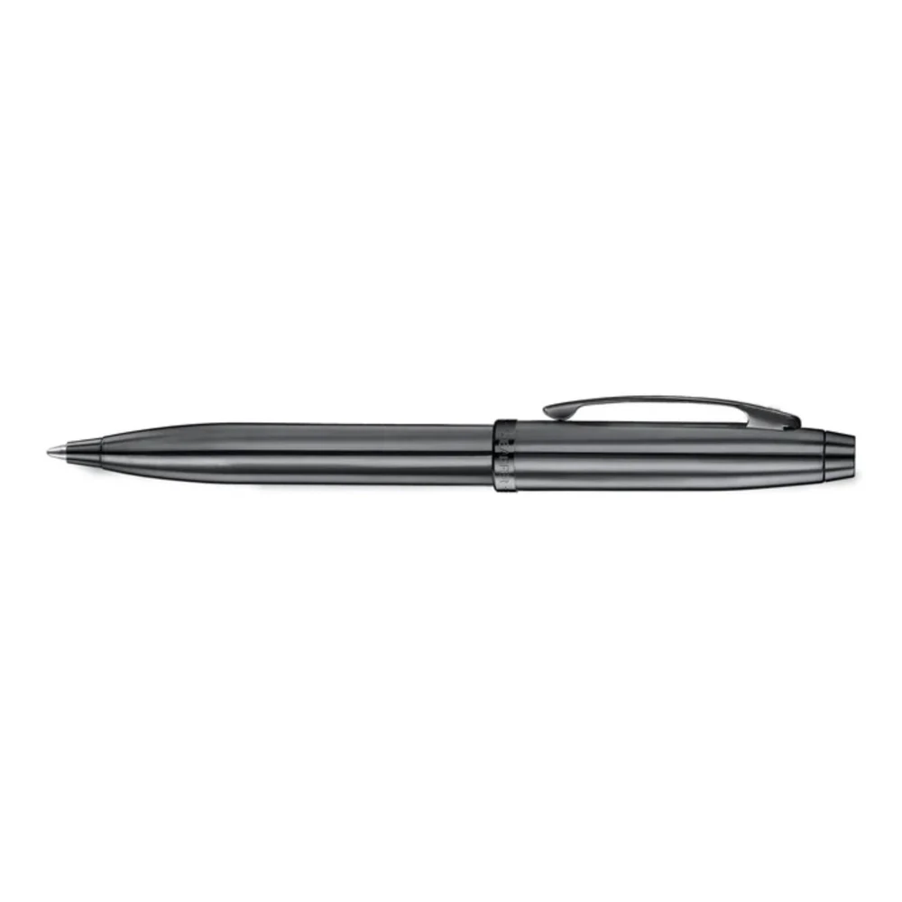 SHEAFFER® 100 Ionic Gunmetal Grey PVD Trim Executive Ballpoint Pen w/ Gift Box 1