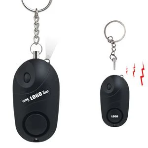 Elegant Safety Alarm Keychain With LED Light And 120DB Panic Sound 1