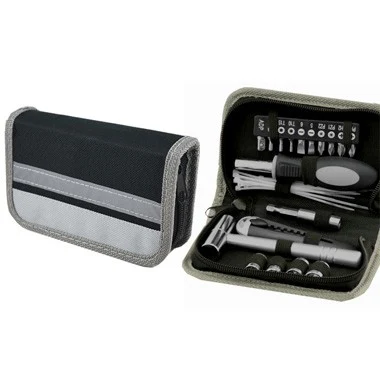30pc Tool Set in polyester zippered around pouch 1