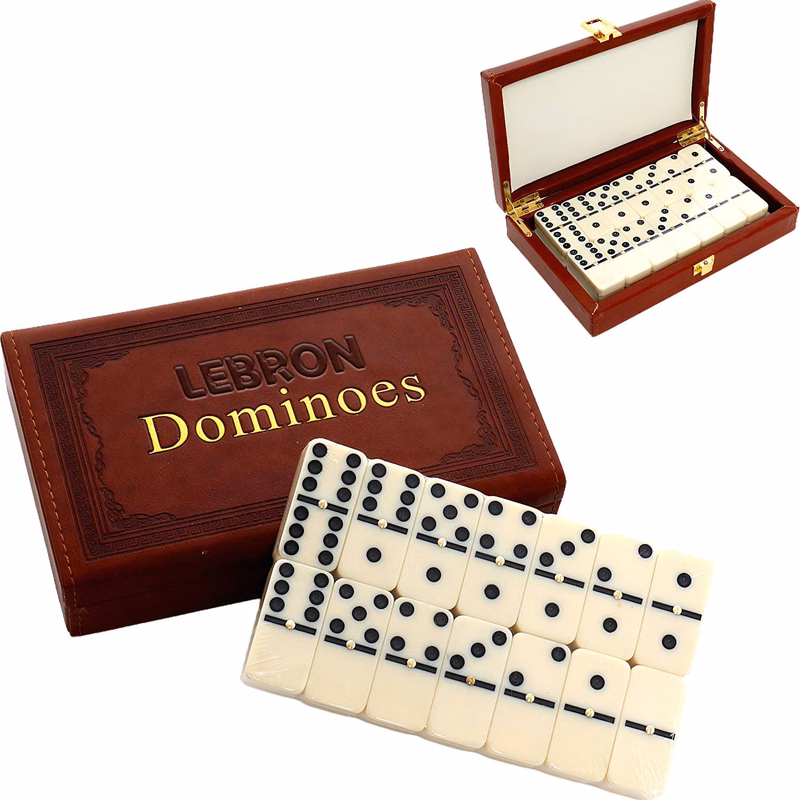 28-Piece Plastic Domino Set w/Box