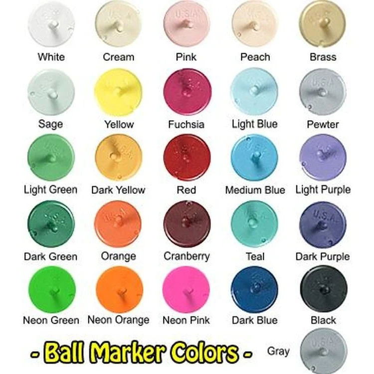 Quarter Size Ball Markers 1